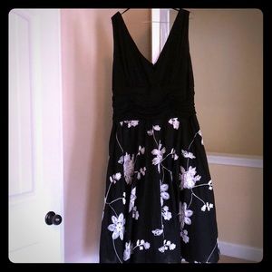 Black and white dress